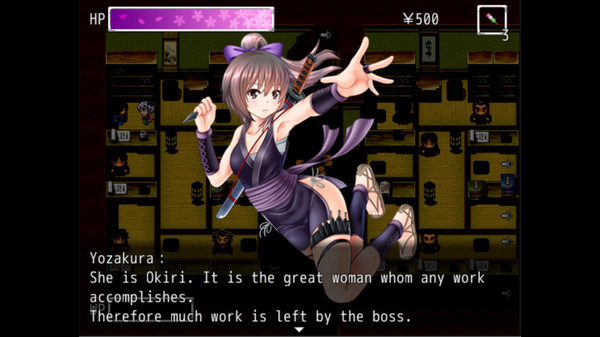 Screenshot z Kunoichi Ninja
