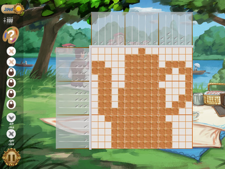 Screenshot z Griddlers Victorian Picnic