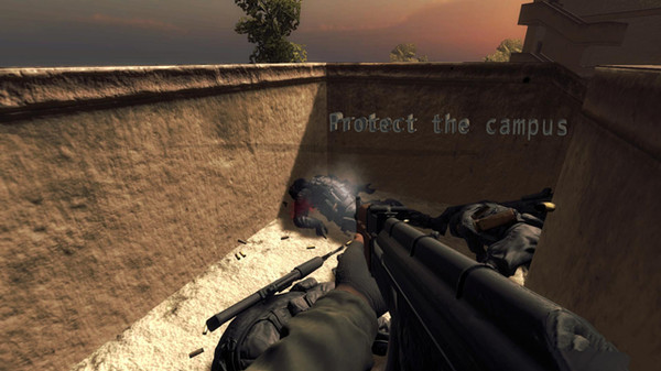 Screenshot z Protect the campus