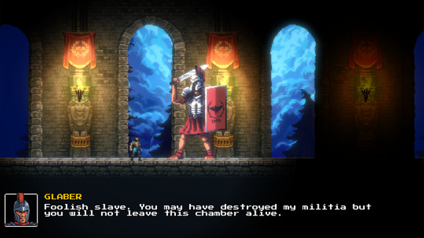 Screenshot z Swords and Sandals Spartacus