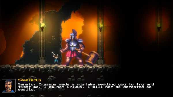 Screenshot z Swords and Sandals Spartacus