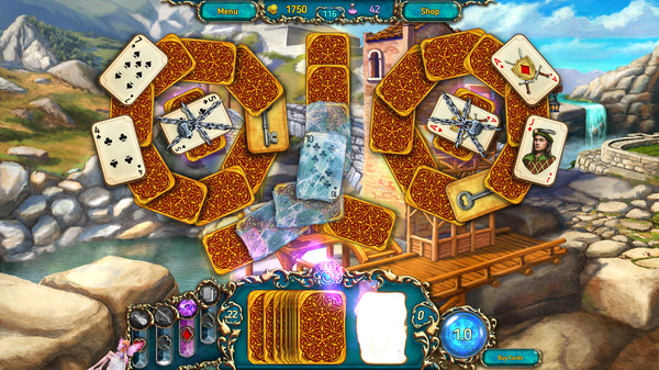 Screenshot z Dreamland Solitaire