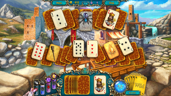 Screenshot z Dreamland Solitaire