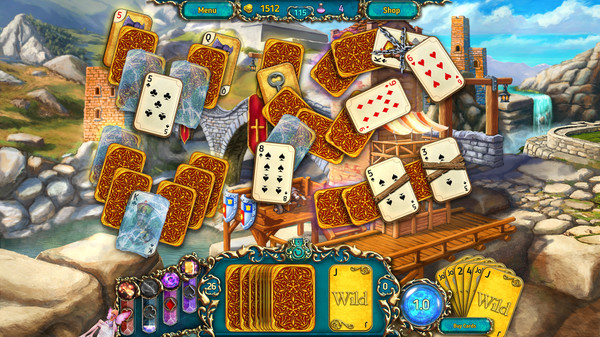 Screenshot z Dreamland Solitaire