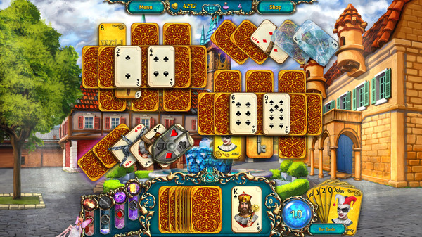 Screenshot z Dreamland Solitaire