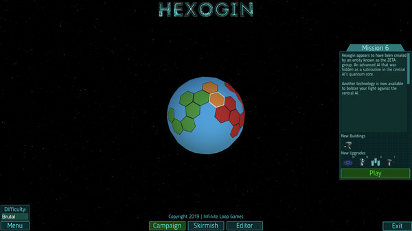 Screenshot z Hexogin Screenshot z Hexogin