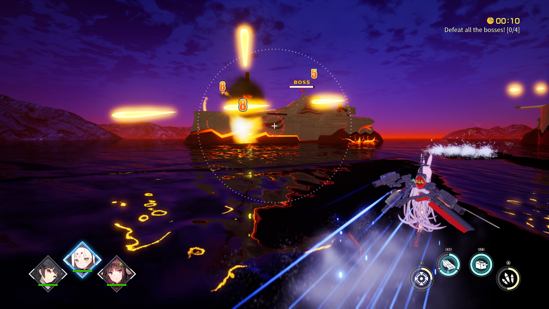 Azur Lane Crosswave screenshot #2