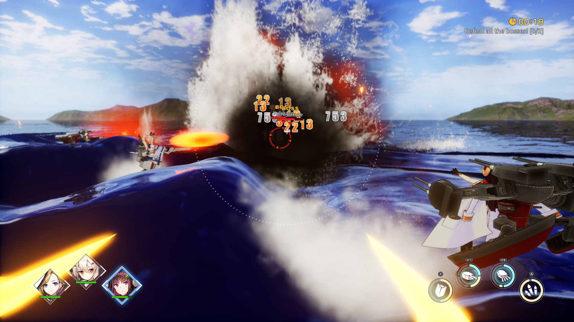Azur Lane Crosswave screenshot #4