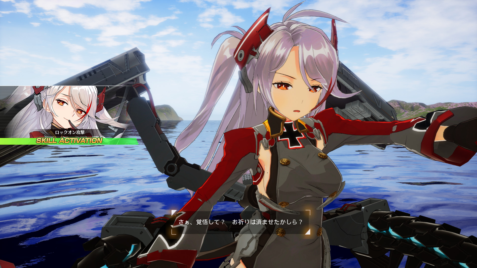 screenshot of アズールレーン クロスウェーブ 9