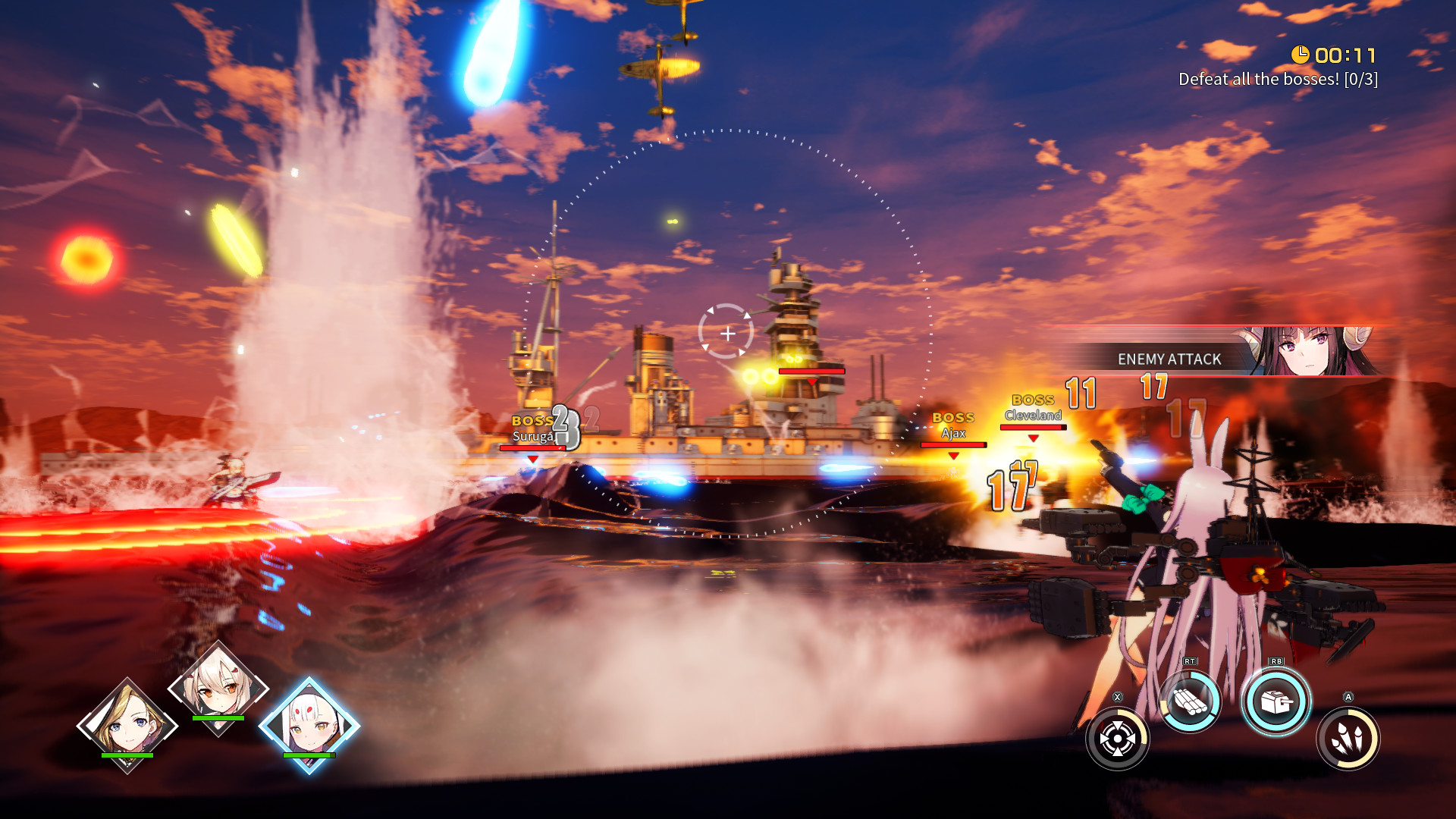 Azur Lane Crosswave screenshot #6