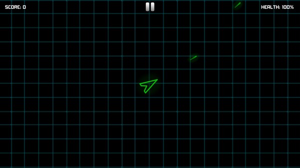 Screenshot z NEON SPACE WAR