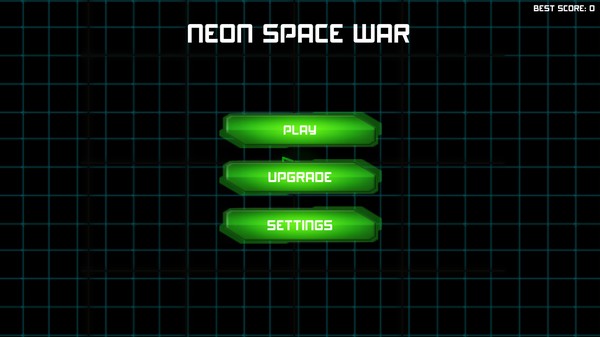 Screenshot z NEON SPACE WAR