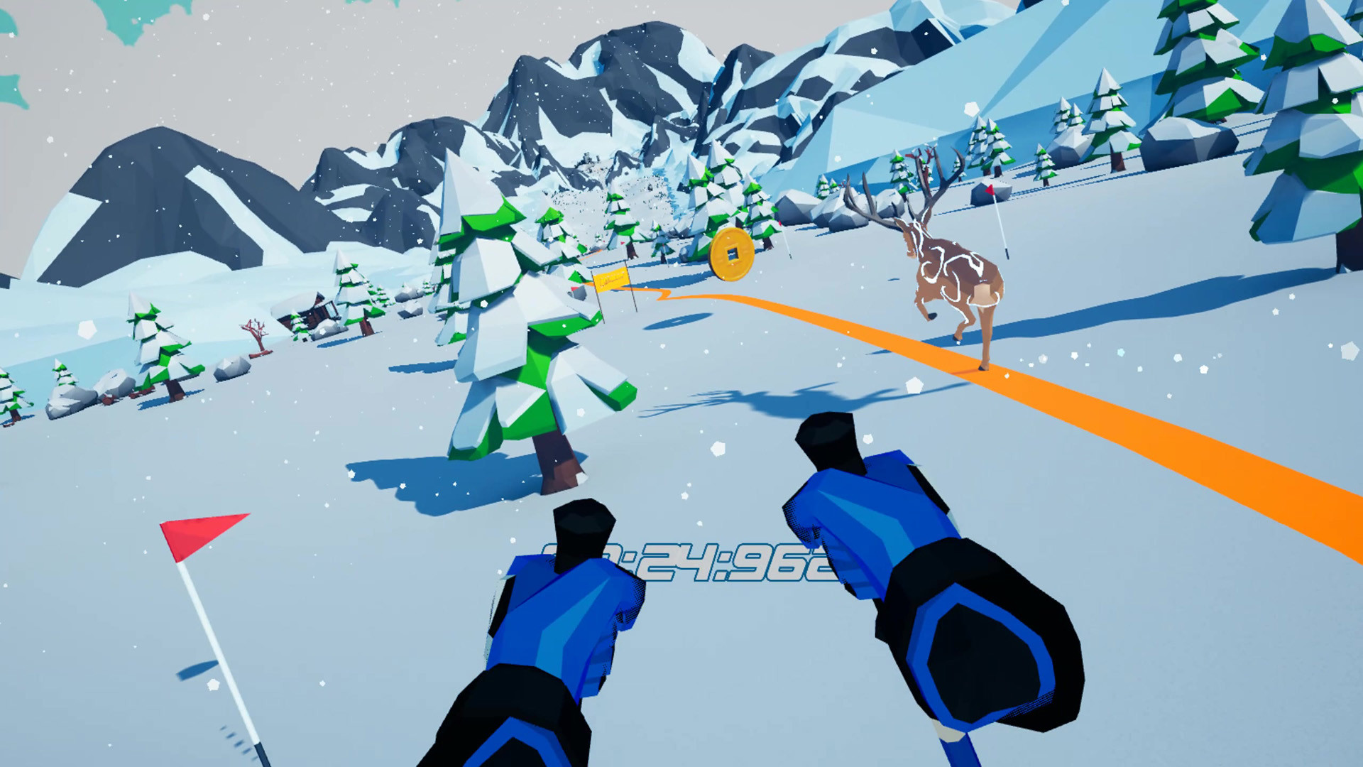 #3. Let's Go! Skiing VR (Steam) 由: DGMA