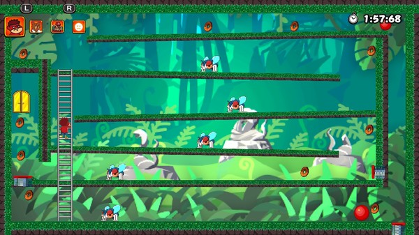 Screenshot z EAGLETALON vs. HORDE OF THE FLIES