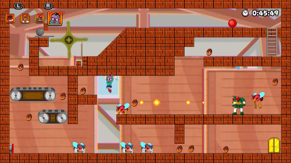 Screenshot z EAGLETALON vs. HORDE OF THE FLIES