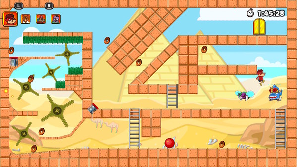 Screenshot z EAGLETALON vs. HORDE OF THE FLIES