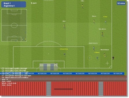 Netsoccer screenshot 2
