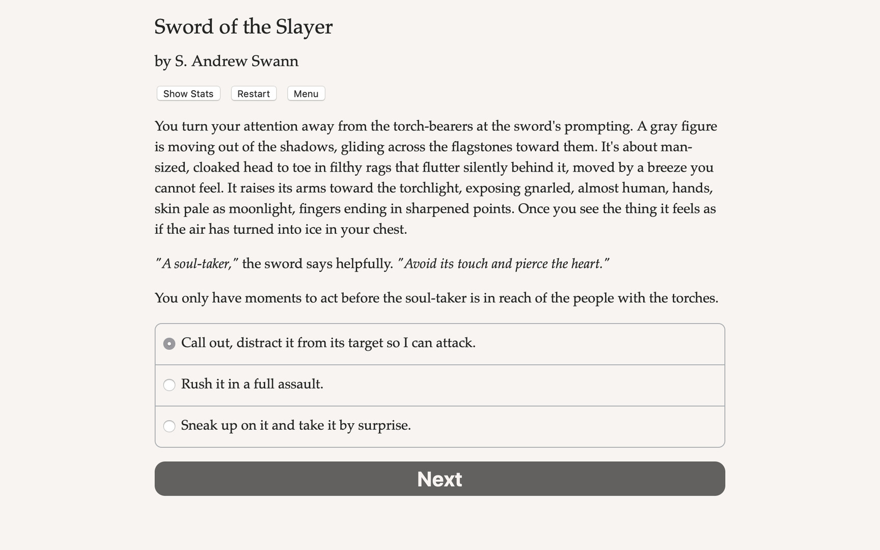 Sword of the Slayer Demo Featured Screenshot #1