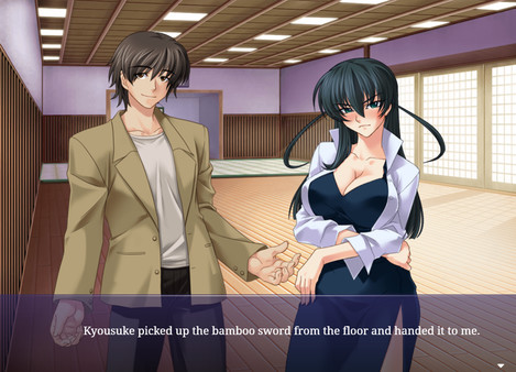 Screenshot z Taimanin Asagi 1: Trial／対魔忍アサギ・体験版