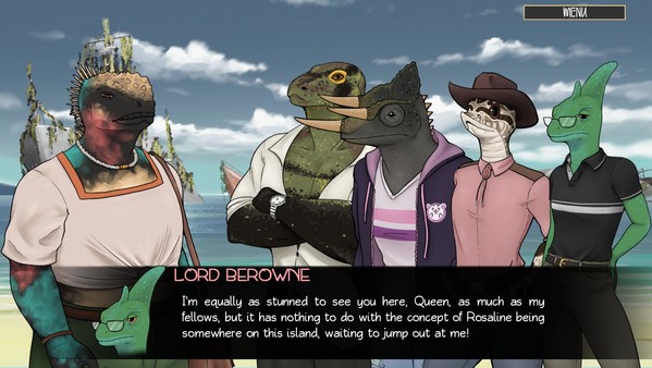 Screenshot z Furry Shakespeare: Love's Lizards Lost