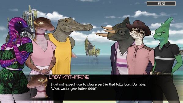 Screenshot z Furry Shakespeare: Love's Lizards Lost