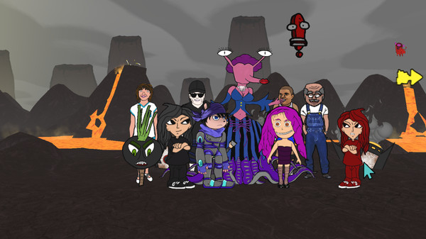 Screenshot z Timmy's adventures : VerbMon