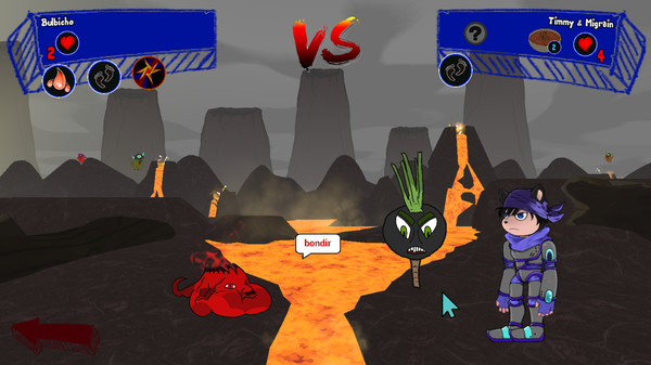 Screenshot z Timmy's adventures : VerbMon