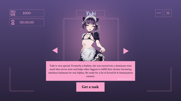 Femdom Lines: Mistress Yuki screenshot 1