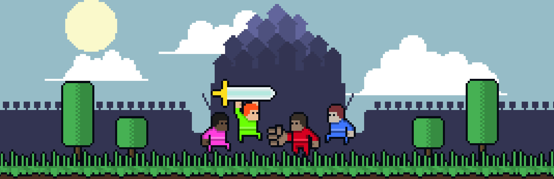 Pixels can fight