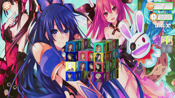 Screenshot z Mahjong Dimensions 3D - Fantasy Anime Screenshot z Mahjong Dimensions 3D - Fantasy Anime