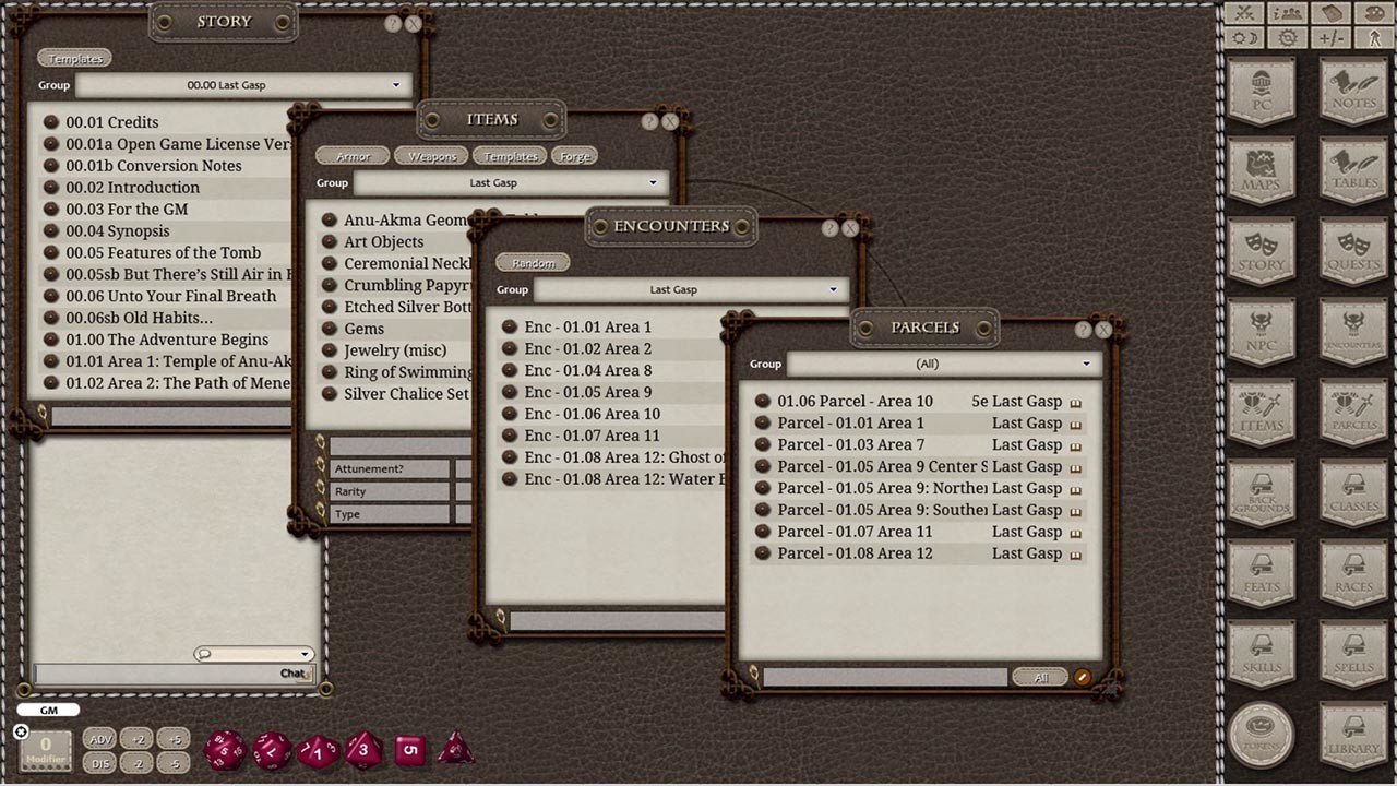 Fantasy Grounds - Last Gasp (5E) Featured Screenshot #1