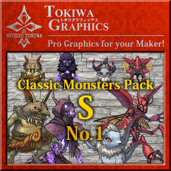 RPG Maker MV - TOKIWA GRAPHICS Classic Monsters Pack S No.1