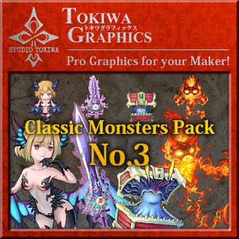 RPG Maker MV - TOKIWA GRAPHICS Classic Monsters Pack No.3