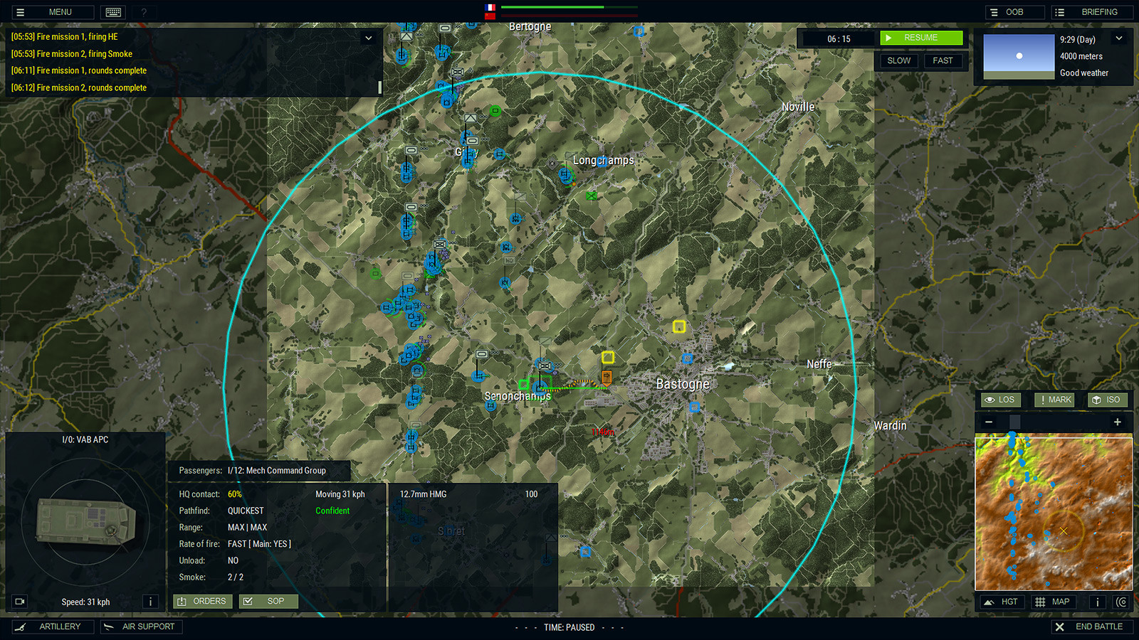 Armored Brigade Nation Pack: France - Belgium Featured Screenshot #1