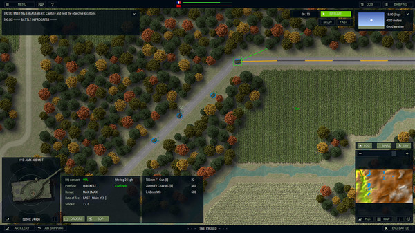 Armored Brigade Nation Pack: France - Belgium (DLC) (Steam) screenshot 10