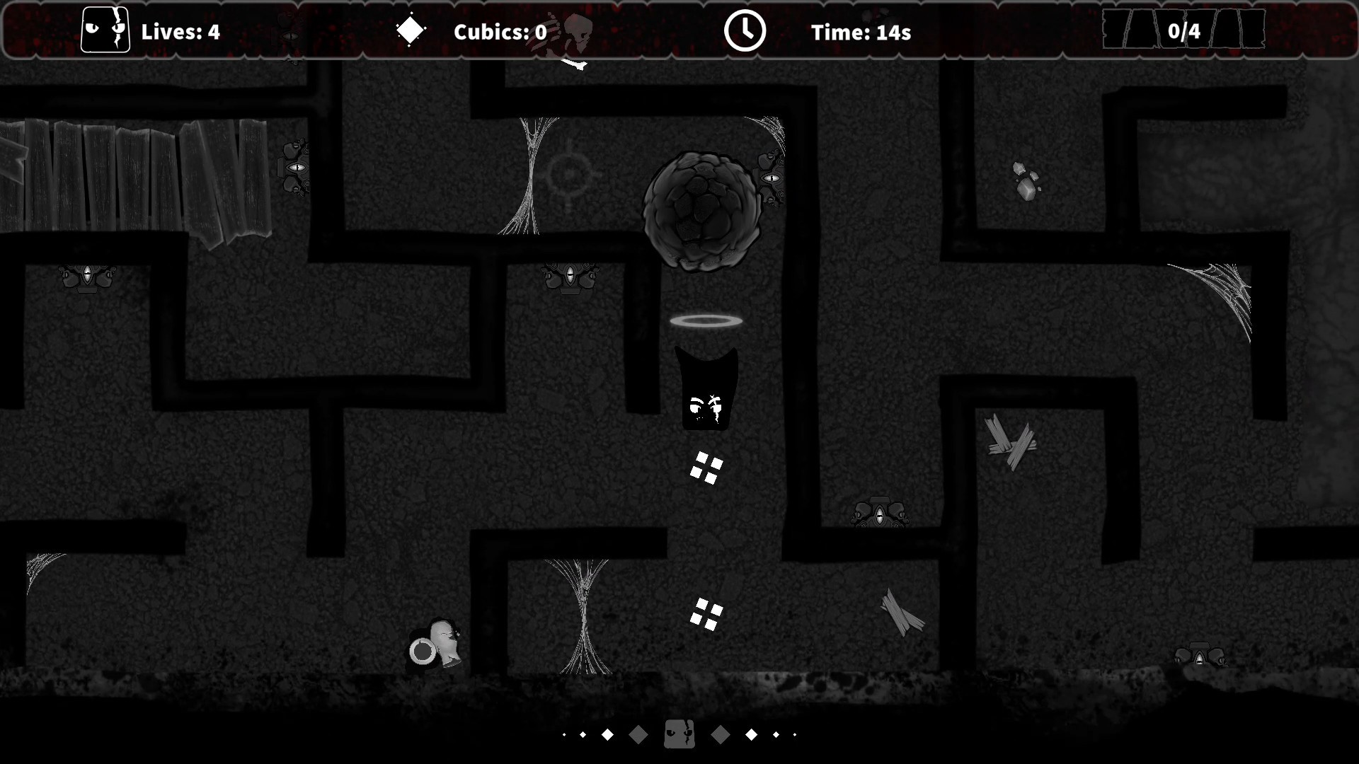 #2. Darkness Maze Cube - Hardcore Puzzle Game (Steam) 由: YAW Studios