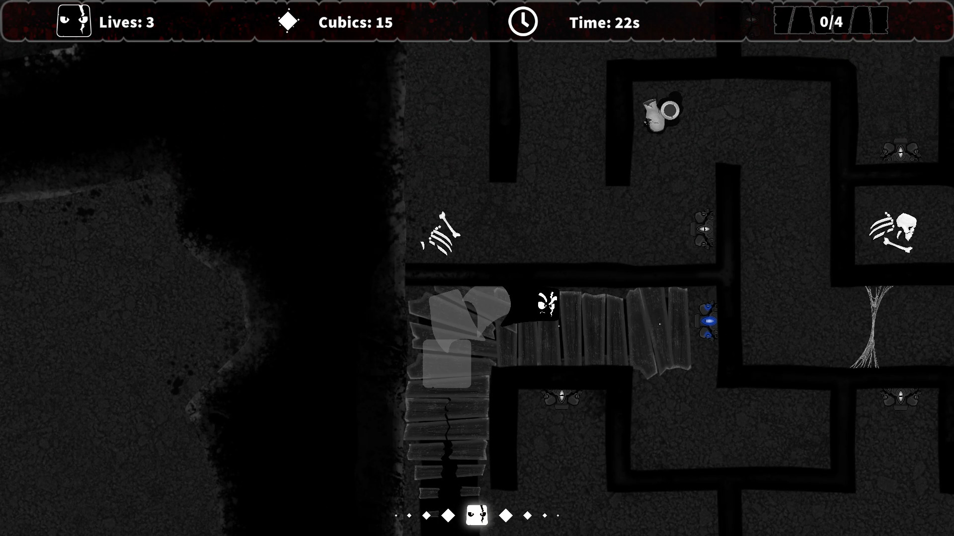 Darkness Maze Cube - Hardcore Puzzle Game