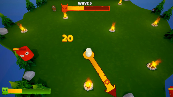 Screenshot z Marshmallow Madness