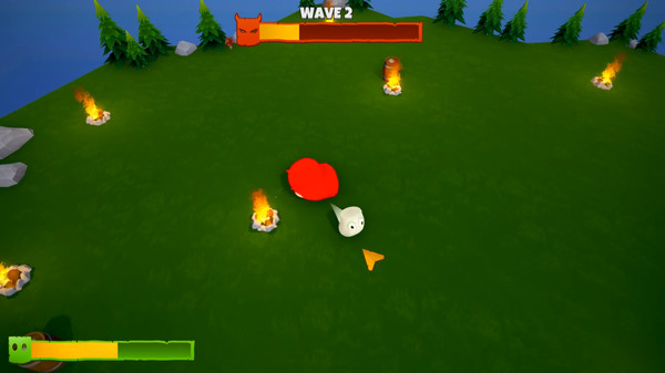 Screenshot z Marshmallow Madness