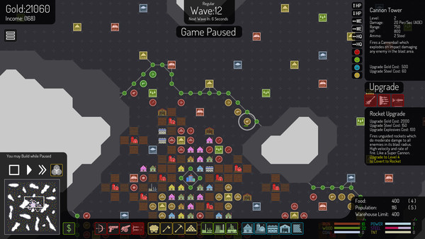 Screenshot z Grid Creeps Screenshot z Grid Creeps