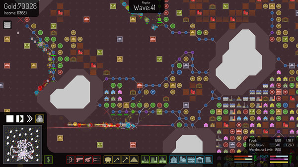 Screenshot z Grid Creeps Screenshot z Grid Creeps