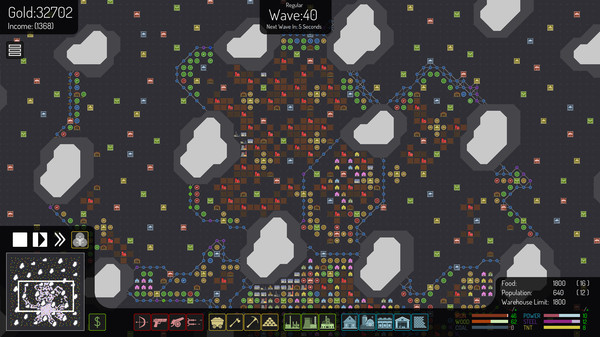 Screenshot z Grid Creeps Screenshot z Grid Creeps