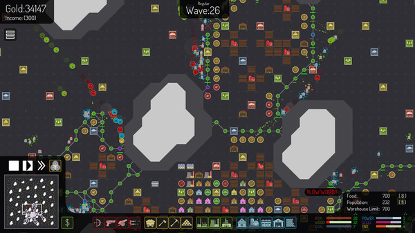 Screenshot z Grid Creeps Screenshot z Grid Creeps