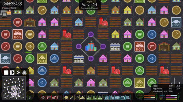 Screenshot z Grid Creeps Screenshot z Grid Creeps