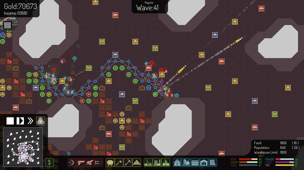 Screenshot z Grid Creeps Screenshot z Grid Creeps