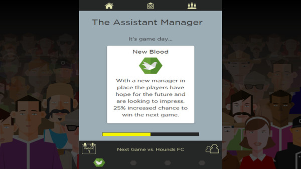Swipe Football - Football Manager RPG Game screenshot 1