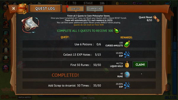 Screenshot z The Magician's Research Screenshot z The Magician's Research