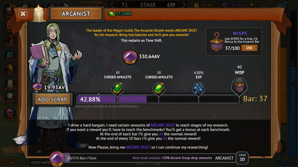 Screenshot z The Magician's Research Screenshot z The Magician's Research