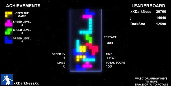 Screenshot z Block Fall Simulator 2019