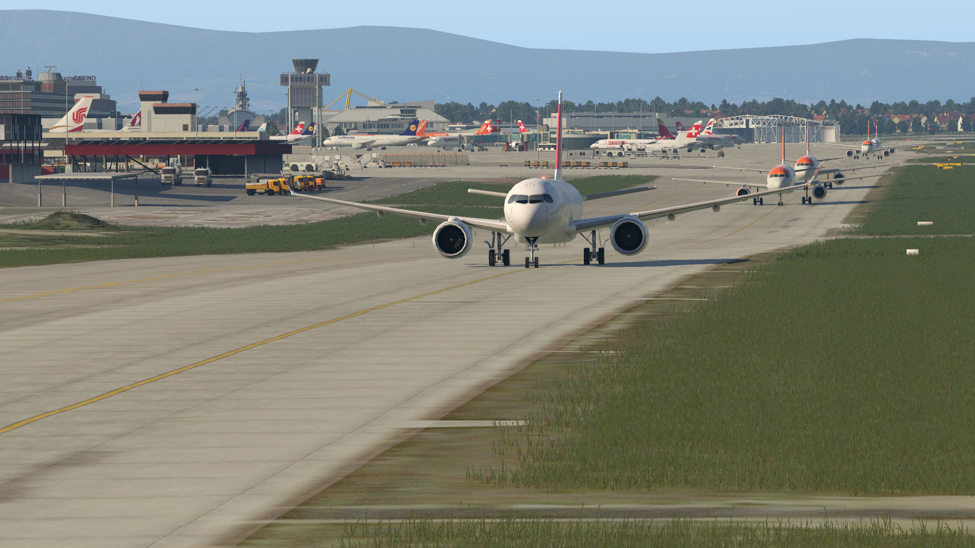 X-Plane 11 - Add-on: Aerosoft - Airport Genf Featured Screenshot #1